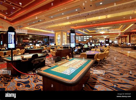 --FILE--Interior view of the Sands Macao Casino, owned by Las Vegas ...