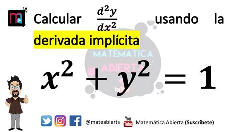 Derivada Orden Superior Derivada Impl Cita Ejercicio Nivel