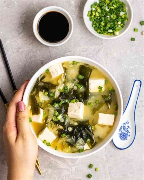 Cabbage Miso Soup My Plantiful Cooking