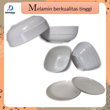 Jual Piring Melamin Mangkok Melamine Dinner Plate Saji Makanan Sayur