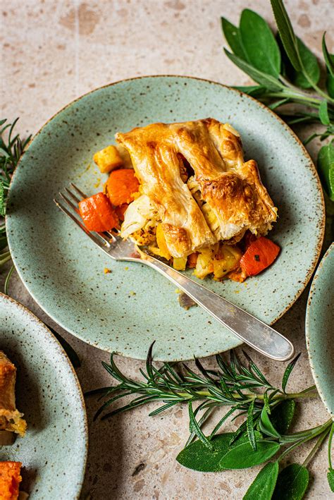 Roasted Vegetable Pie With Puff Pastry Occasionally Eggs