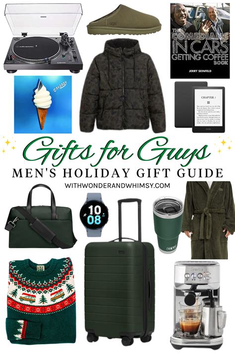 Mens Holiday Gift Guide With Wonder And Whimsy