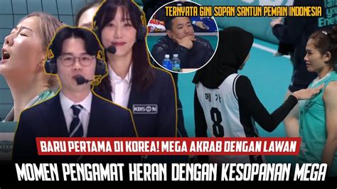 VIRAL DI MEDIA KOREA Ritual Mega Usai Pertandingan Jadi SOROTAN