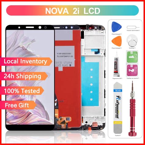 Original LCD With Frame For HUAWEI Nova 2i RNE L21 RNE L22 Mate 10