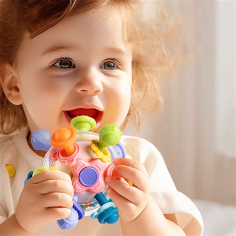 Manhattan Clutch Ball 0 มถนายน Baby Teether Baby Molar Stick สามารถ