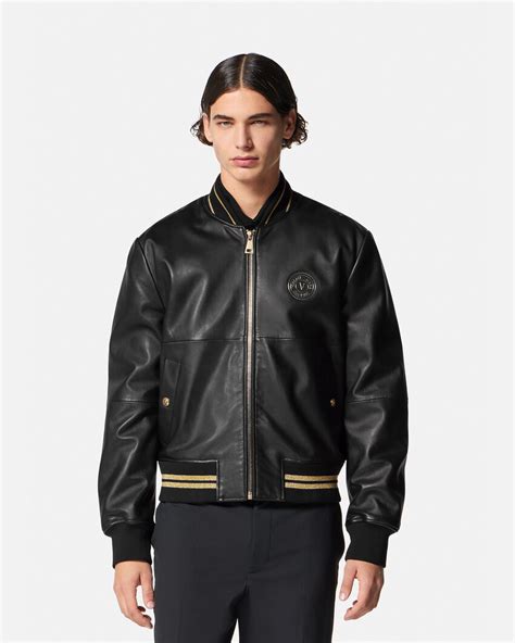 Versace Jeans Couture V Emblem Logo Jacket For Men Online Store Eu