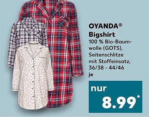 Oyanda Bigshirt Angebot Bei Kaufland Prospekte De