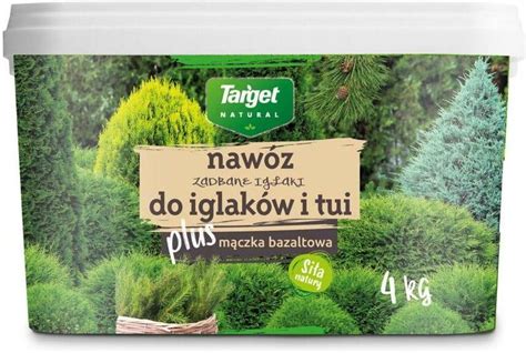 Nawóz Nawóz Do Iglaków I Tui 4Kg Target Ceny i opinie Ceneo pl