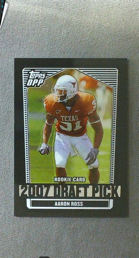 2007 Topps Draft Picks Prospects Chrome Black 150 Aaron Ross EBay