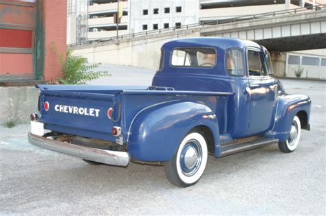 1951 Chevrolet 3100 12 Ton Short Bed 5 Window Pickup Truck Advance