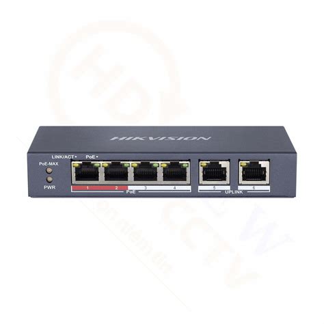 Hikvision Ds E P E M Hub Switch Poe C Ng Hdnew Cctv