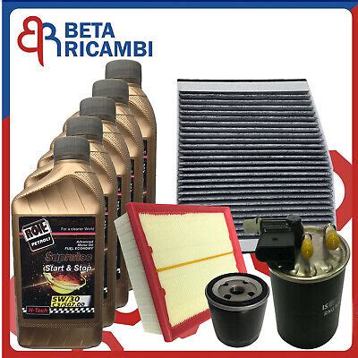 Kit Tagliando Mercedes Classe A W Cdi Cdi Filtri Aria Olio