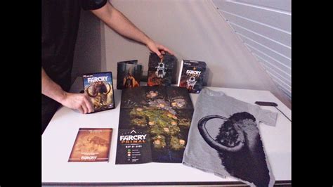 Unboxing Far Cry Primal Collectors Edition Pc Tee Shirt Uplay Shop