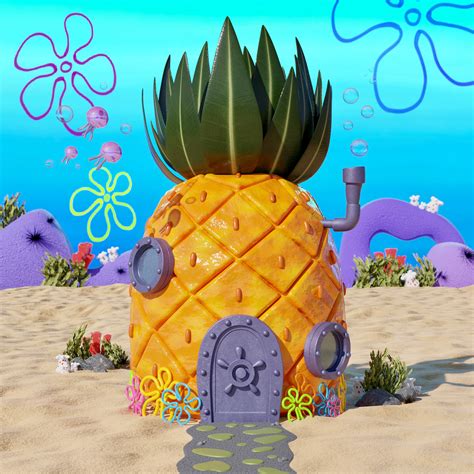 Spongebob Pineapple House :: Behance