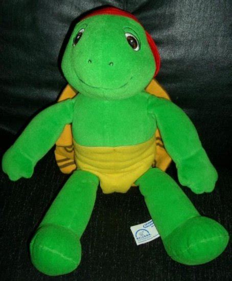 FRANKLIN TALKING TURTLE PLUSH TODDLER TOY RARE HTF EUC