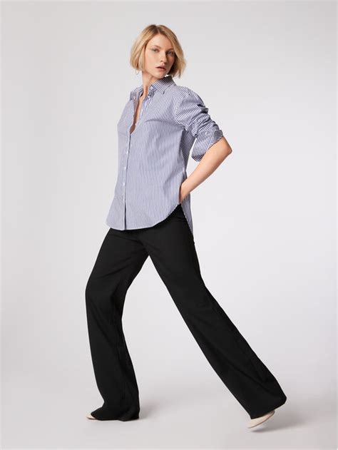 Simple Hemd LINDA TOL KOD550 01 Dunkelblau Relaxed Fit Modivo De