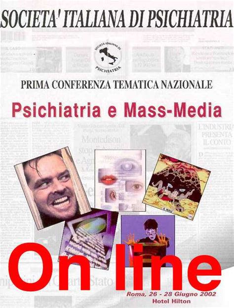 Societ Italiana Di Psichiatria Prima Conferenza Tema