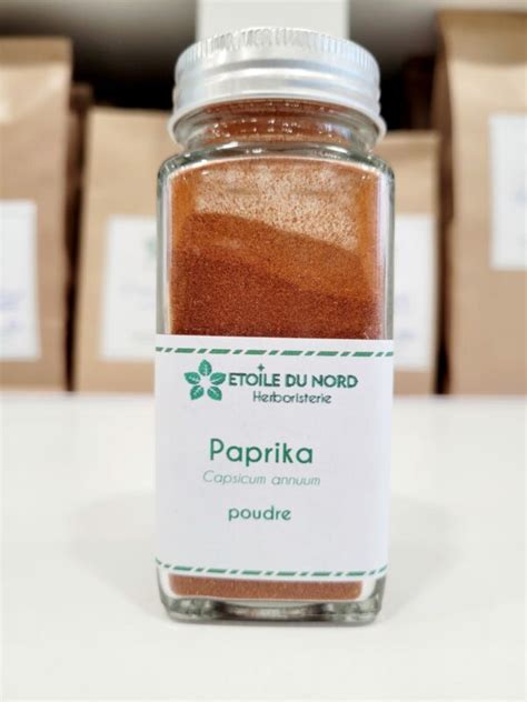 Paprika Poudre Herboristerie Etoile Du Nord Boutique En Ligne