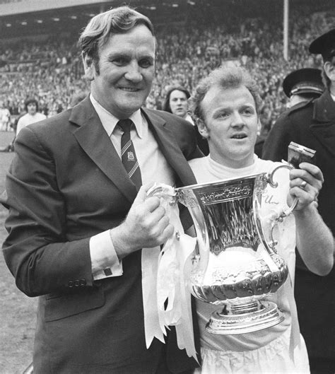 Leeds United Legend Billy Bremner Pictured Through The Years Trophies