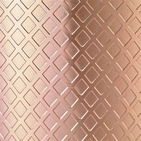 Oz Oz Diamond Lattice Shaker Tin Set Copper Plated Barfly