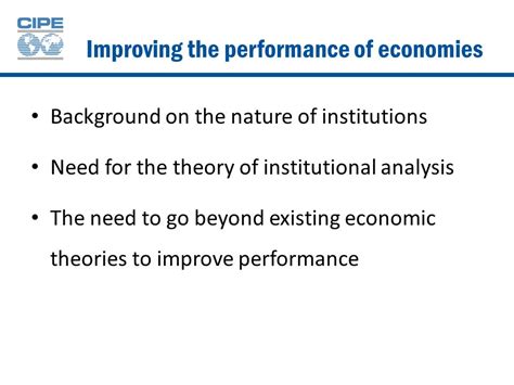 The Foundations Of New Institutional Economics Dr Douglass C North