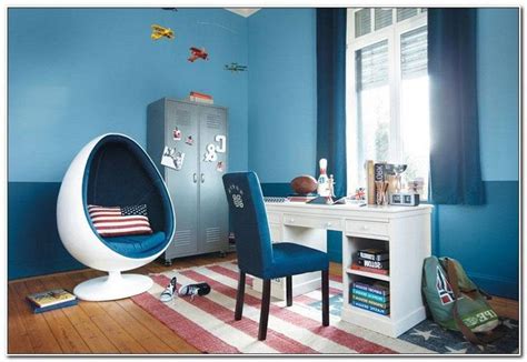 Chambre Ado Bleu Canard Et Gris Habitaciones Juveniles Ideas De