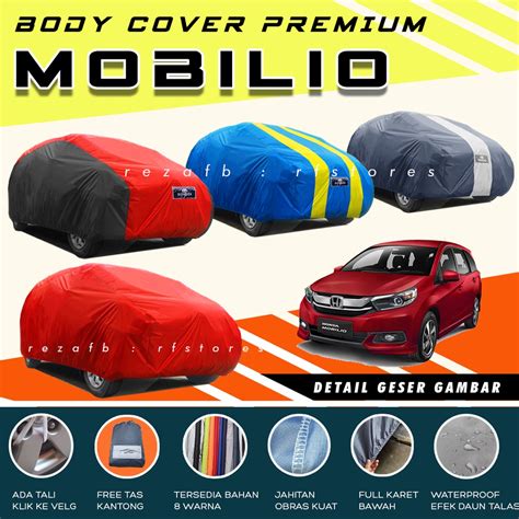 Jual Premium Body Cover Mobil Mobilio Sarung Mobil Mobilio Warna