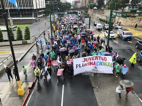 Manifestaciones Complican Tr Nsito En La Capital En Diferentes Puntos