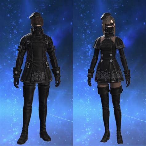 YoRHa Type 55 Jacket Of Fending FFXIV ARMOURY COLLECTION