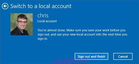 Come Passare A Un Account Utente Locale Su Windows 10 Winadmin It