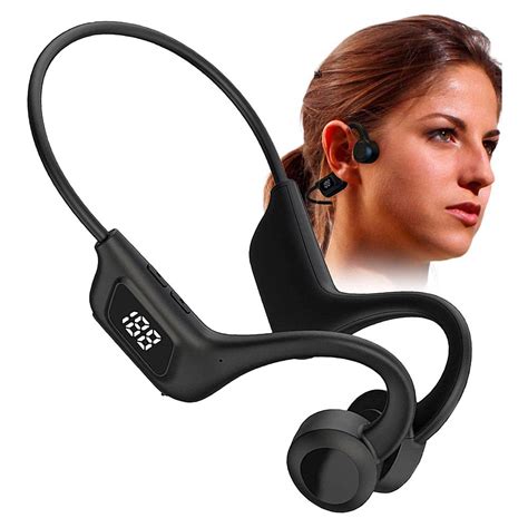 Fone De Ouvido Bluetooth Sem Fio Condução Óssea Esportiva Feira da