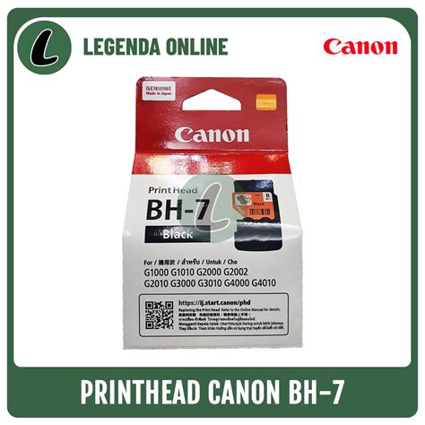 Jual Printhead Print Head Canon Bh Bh Black Original G G