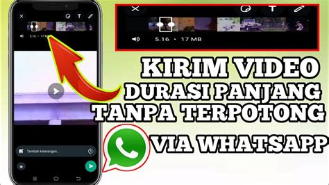 Cara Kirim Video Durasi Panjang Tanpa Terpotong Pakai Whatsapp Youtube