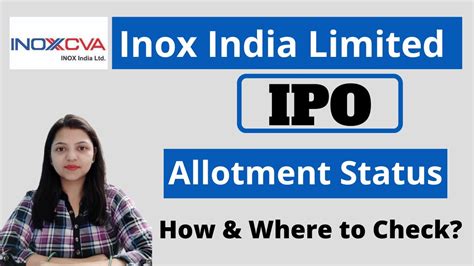 Inox India Limited IPO Allotment Status INOX India IPO Listing Gain