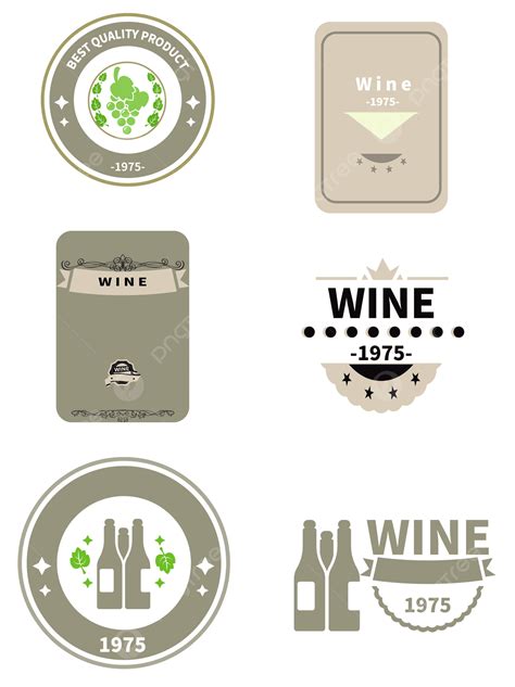 Wine Labels Png Image Red Wine Label Design Elements Wine Wine Label