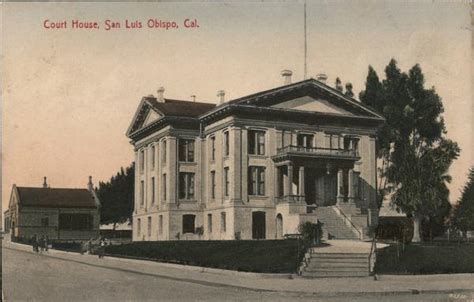 Court House San Luis Obispo, CA Postcard