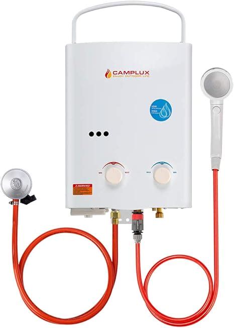 Camplux Ay N Chauffe Eau Gaz De Litres Portatif Instantan