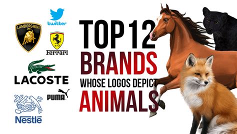 Top 12 brands with an animal in their logo – Wonderworld