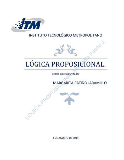 PDF LÓGICA PROPOSICIONAL DOKUMEN TIPS