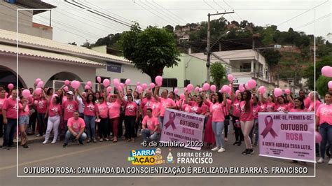 CAMINHADA MARCA O INÍCIO DAS ATIVIDADES DO OUTUBRO ROSA YouTube