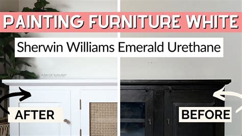 Painting Furniture White Sherwin Williams Emerald Urethane Trim