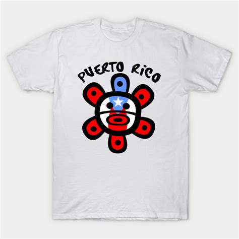 Puerto Rico Taino Sun Boricua Flag Taino T Shirt TeePublic