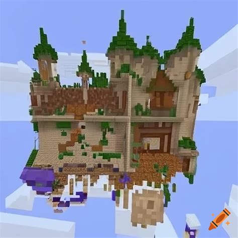 Cherished Minecraft Realms On Craiyon