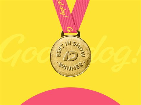 Dog medal by Sergey Yakovenko on Dribbble