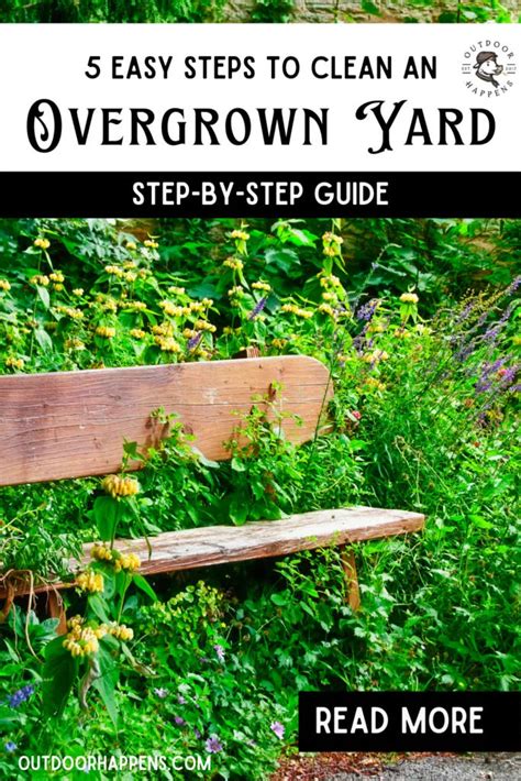 Overgrown Yard Cleanup Made Easy In 5 Steps Outdoor Happens