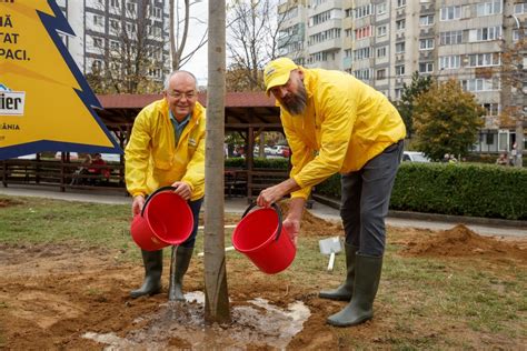 Ziua De Cluj Plantare De Copaci și în Parcul Primăverii