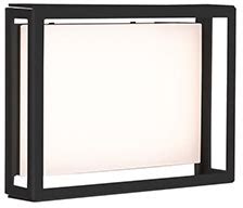 Kuzco Ew Bk Dynamo Modern Black Led Exterior Light Sconce Kuz