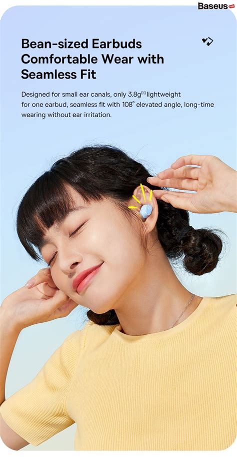 Tai Nghe Kh Ng D Y Baseus Bowie Wm True Wireless Earphones Baseus