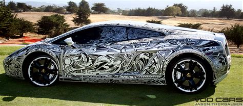 Sharpie Art Lambo