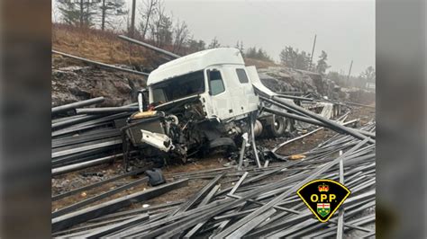 Sudbury News Injured Commercial Driver Charged In Hwy 69 Crash Ctv News